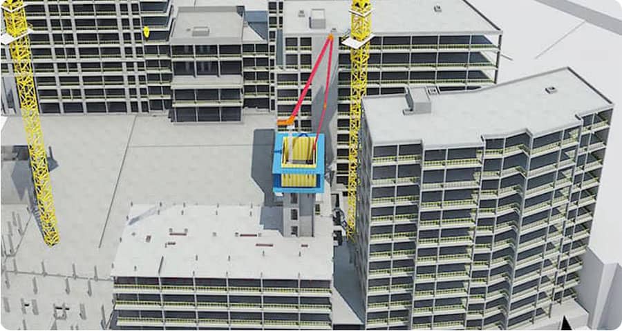4D/5D Construction Simulation in BIM Services